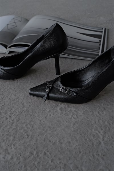 Çapraz Kemer Bantlı Stiletto