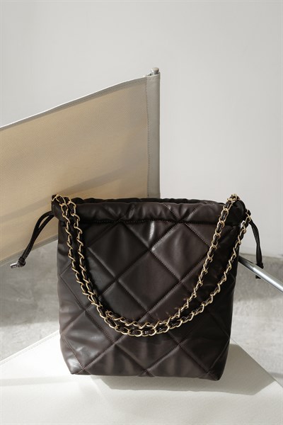 Büzgülü Kapitone Çanta