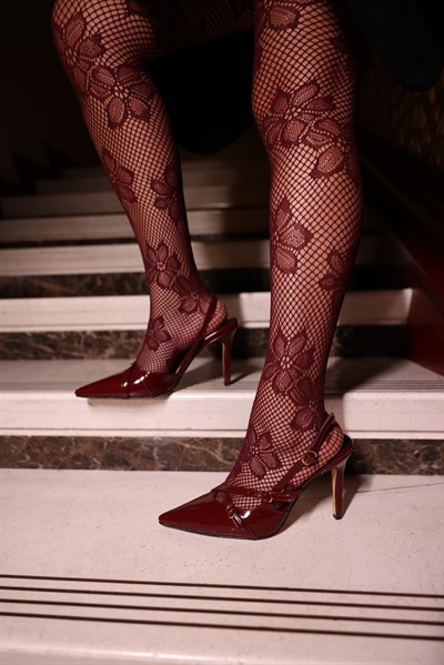 Çapraz Tokalı Stiletto