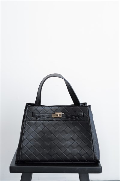 Desenli Omuz ve El Çanta