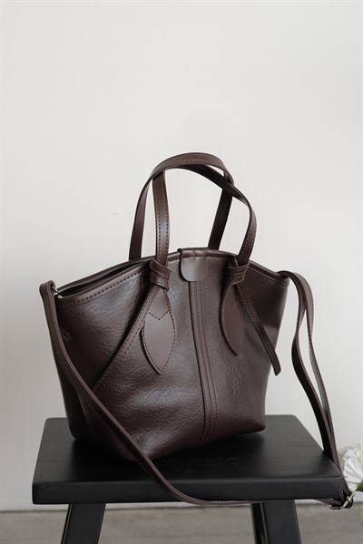 Fermuarlı El Ve Omuz Çanta