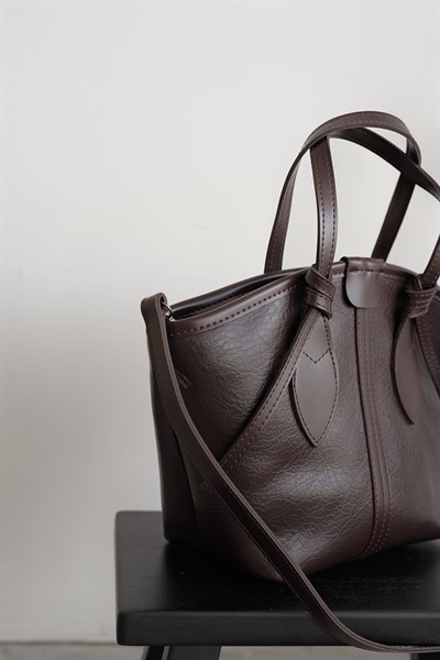 Fermuarlı El Ve Omuz Çanta