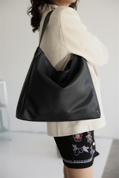 Fermuarlı Omuz Çanta