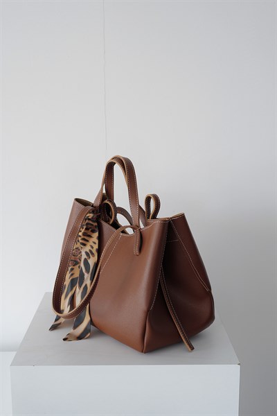 Fular Detay Omuz Çanta