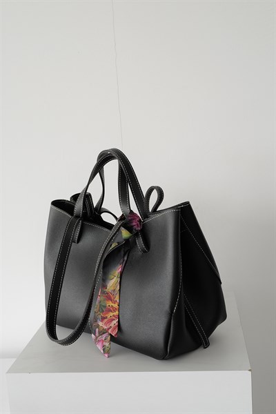 Fular Detay Omuz Çanta