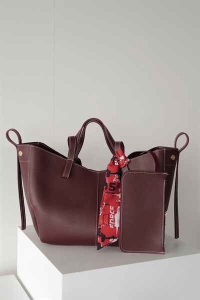 Fular Detay Omuz Çanta