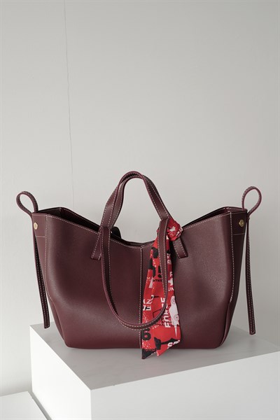 Fular Detay Omuz Çanta