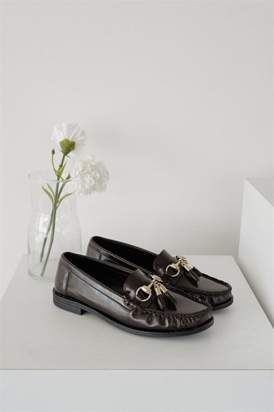 Gold Tokalı Loafer