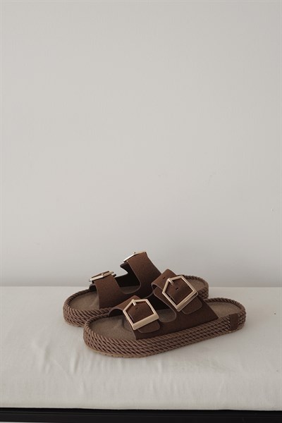 Hasır Taban Düz Terlik