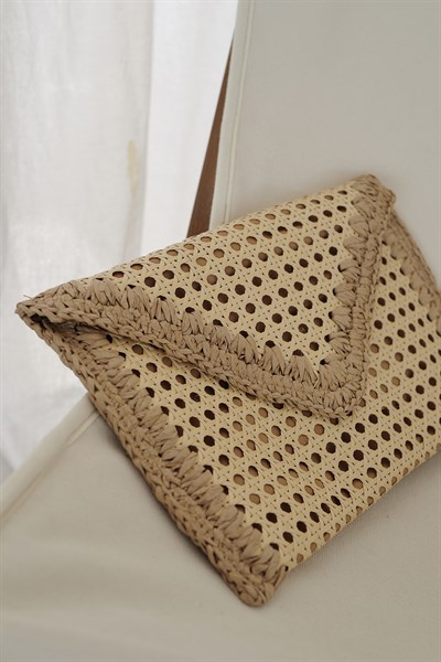 Hasır Zarf Model Çanta