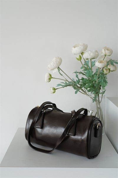 İnce Askılı Silindir Çanta