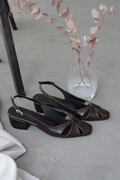 Kafes Model Topuklu Ayakkabı