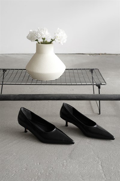 Kısa Topuklu Ayakkabı