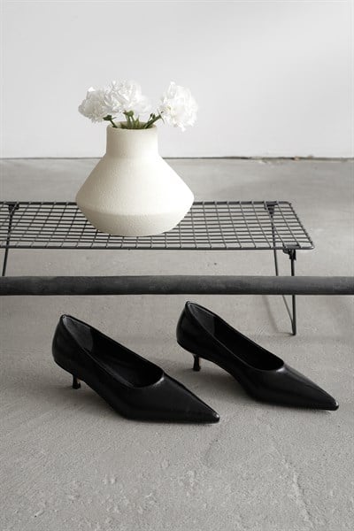 Kısa Topuklu Ayakkabı