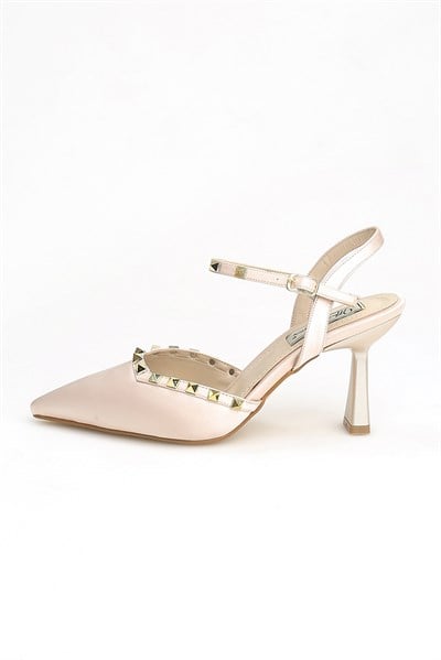 Zımba Model Topuklu Ayakkabı