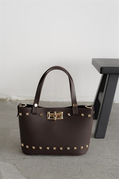 Zımbalı Mini Çanta