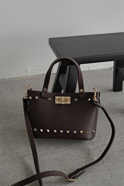 Zımbalı Mini Çanta