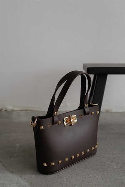 Zımbalı Mini Çanta