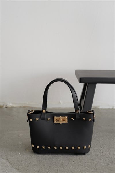 Zımbalı Mini Çanta