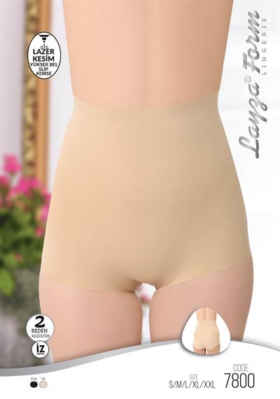 Layza Form 7800 Lazer Kesim Yüksek Bel Slip Korse