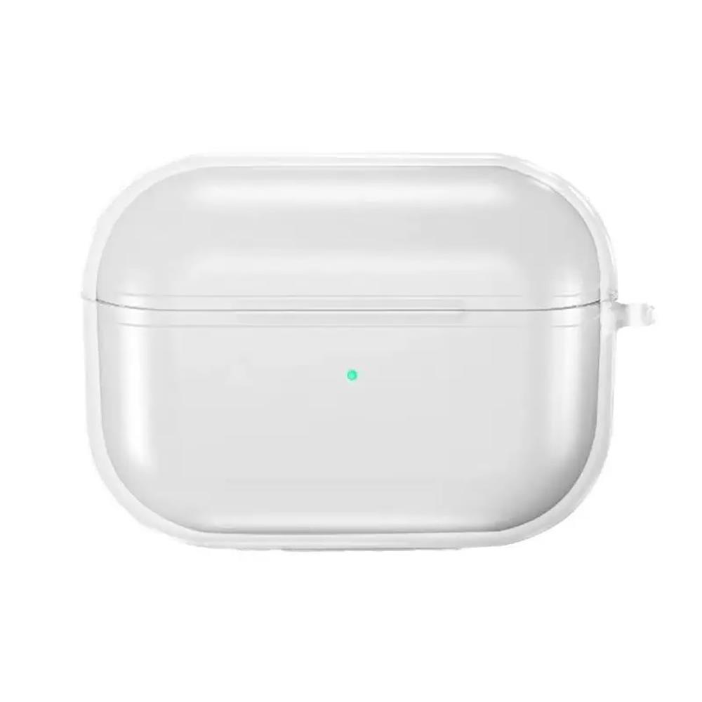 Apple Airpods Pro 3 Kılıf Şeffaf Kristal Silikon Zore Airbag 14 Kılıf