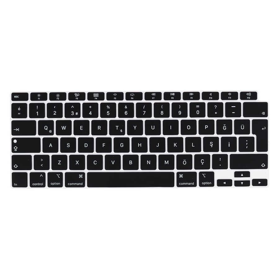 Apple Macbook 13.3' Air 2020 A2337 Zore Klavye Koruyucu Silikon Ped