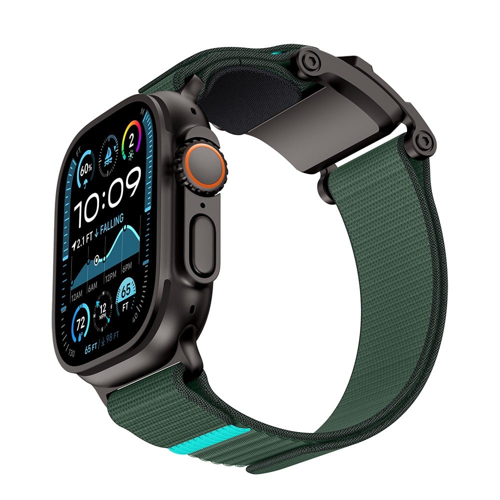 Apple Watch 10 46mm Mohseven iWatch Mecha Sport Hasır Kordon