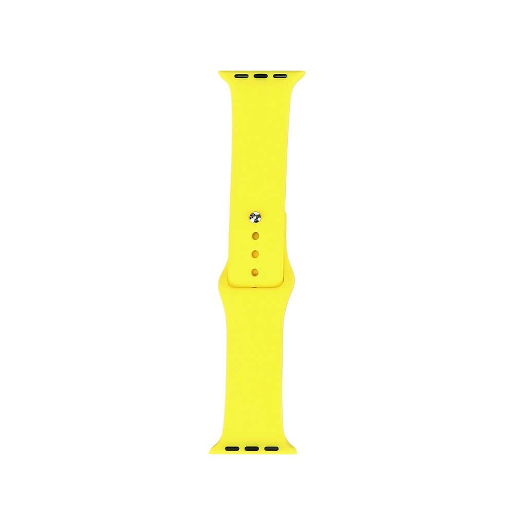 Apple Watch 7 41mm Band Serisi Klasik Kordon Silikon Strap Kayış