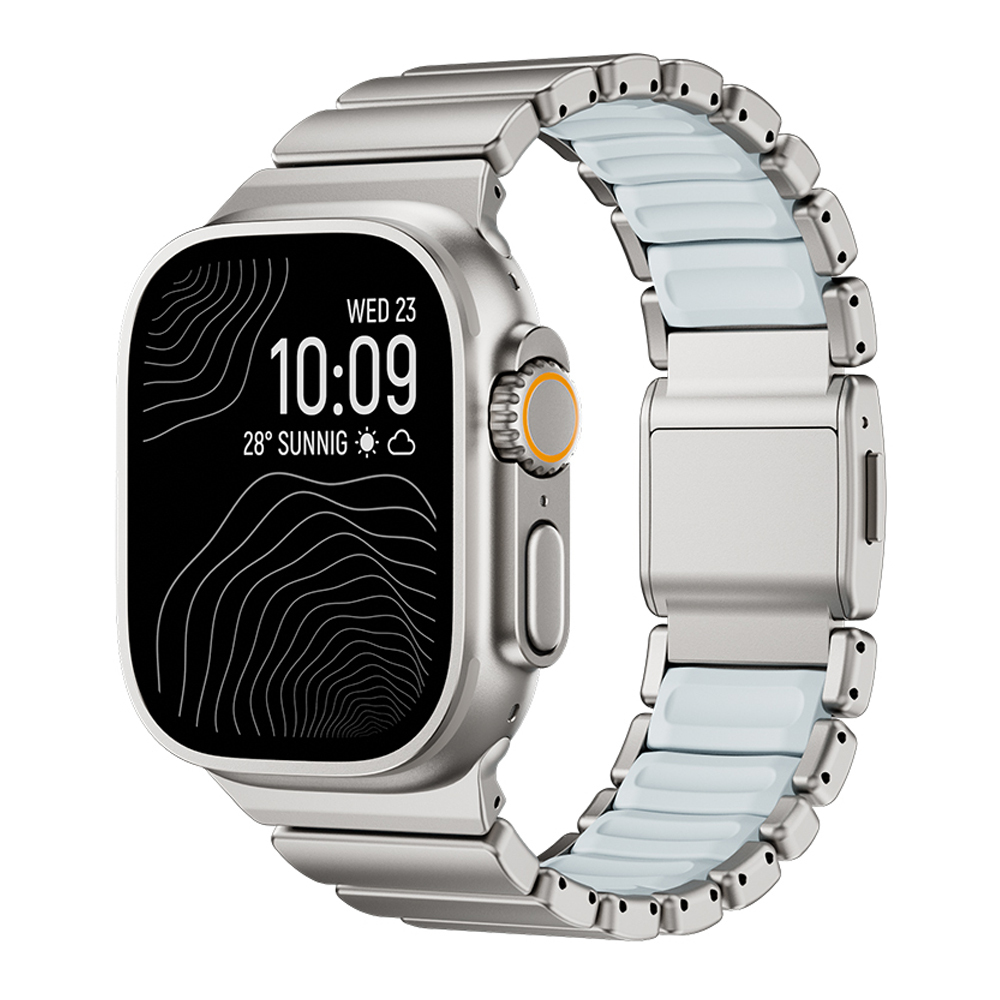 Apple Watch Ultra 49mm Zore KRD-151 Metal Silikon Kordon