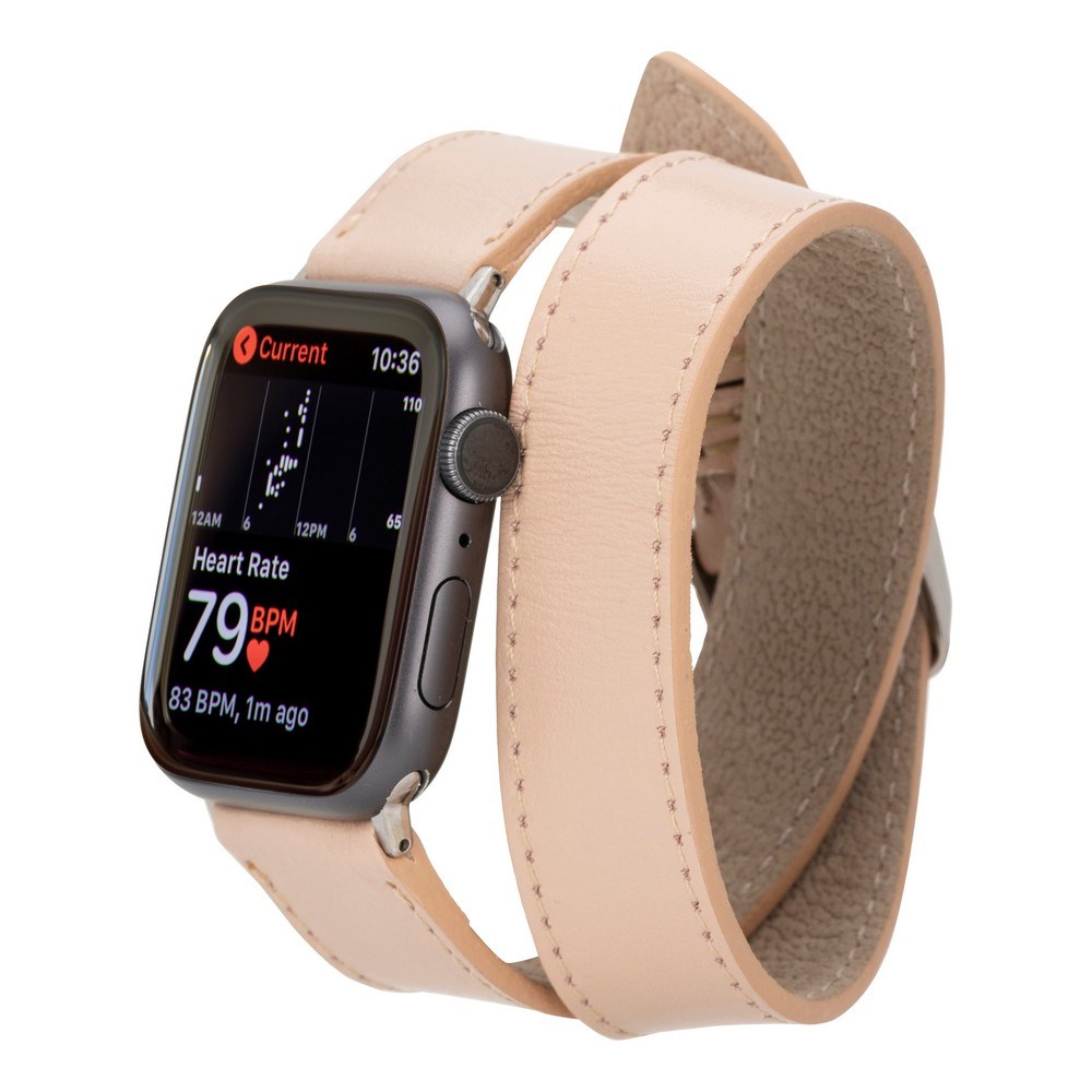 Apple Watch Uyumlu Deri Kordon 42-44-45mm DT NU1