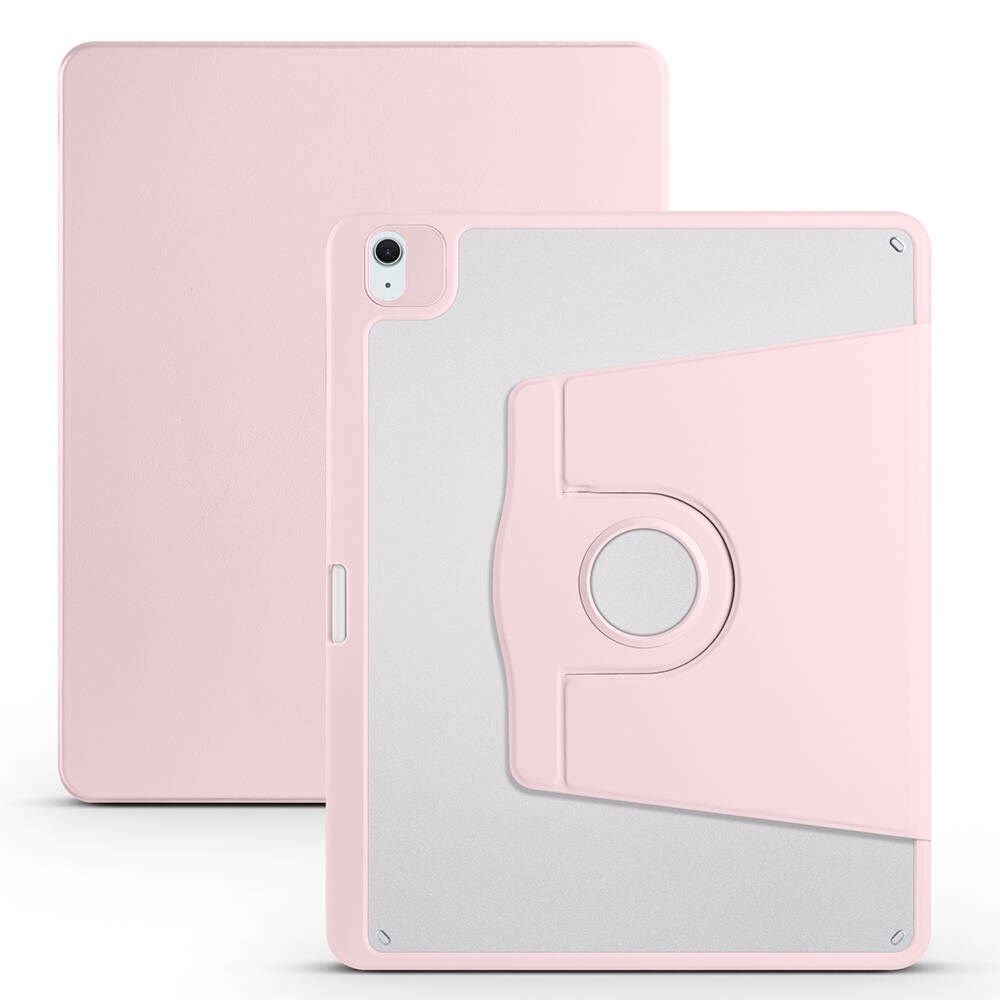 Apple iPad Air 13 2025 M3 Kılıf Zore Termik Kalem Bölmeli Dönebilen Standlı Kılıf