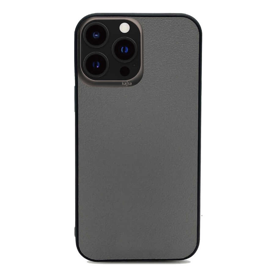 Apple iPhone 13 Pro Kılıf ​Kajsa Luxe Collection Hakiki Deri Kapak
