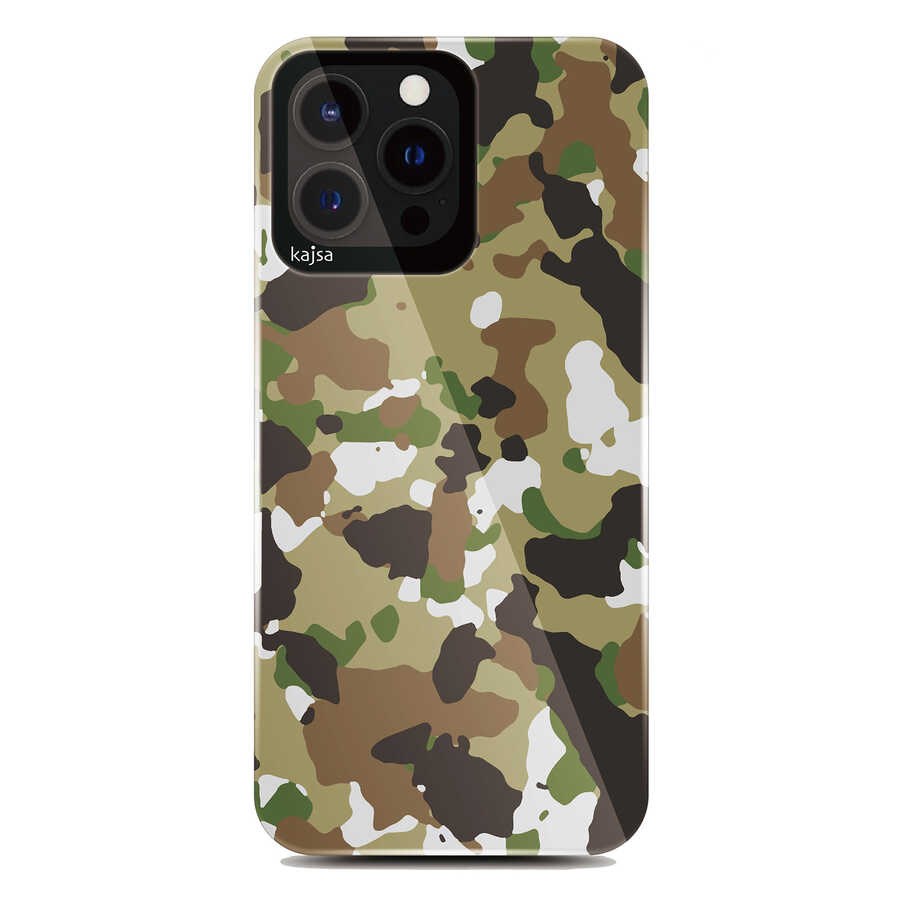 Apple iPhone 13 Pro Max Kılıf Kajsa Camo Kapak