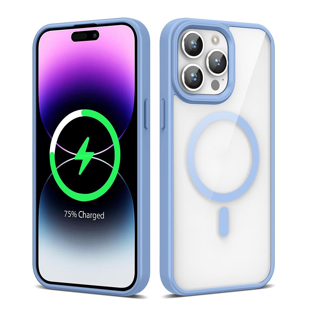 Apple iPhone 14 Pro Max Kılıf Magsafe Wireless Şarj Özellikli Silikon Zore Ege Kapak