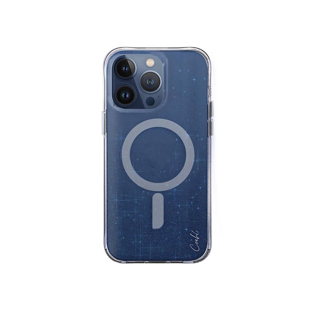 Apple iPhone 15 Pro Kılıf M-safe Şarj Özellikli Simli Arka Yüzey Coehl Lumino Kapak