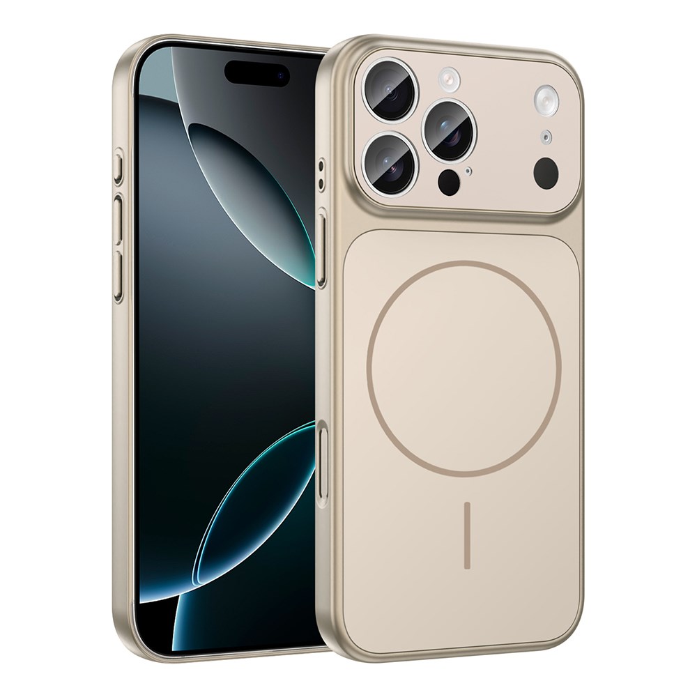 Apple iPhone 15 Pro Kılıf Zore M-Safe Şarj Özellikli Kamera Korumalı Formen Kapak