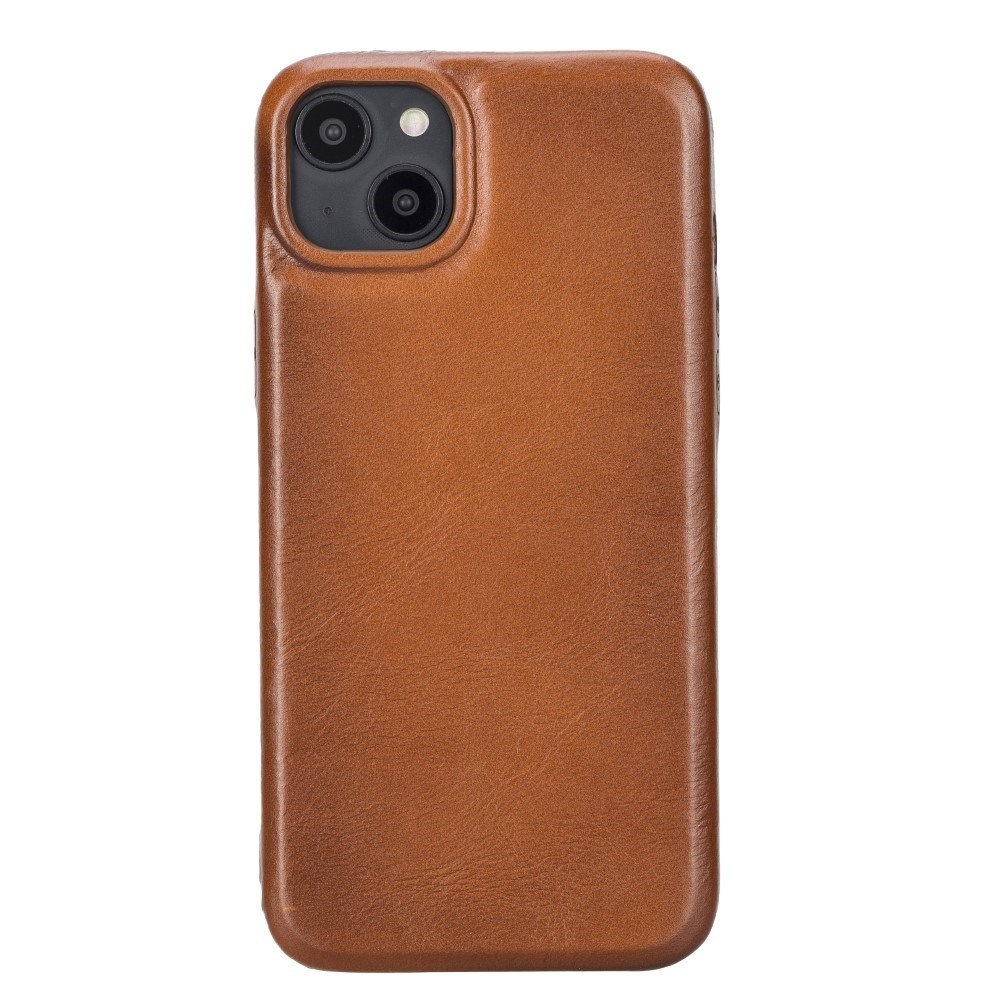 Apple iPhone 15 Pro Max Uyumlu Deri Arka Kapak ROCK RST2E