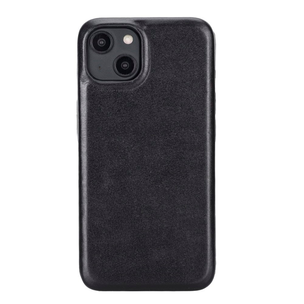 Apple iPhone 15 Uyumlu Deri Arka Kapak ROCK RST1