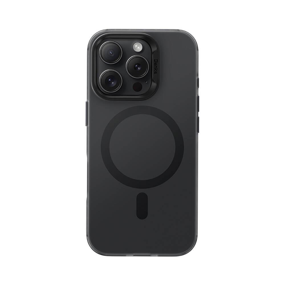 Apple iPhone 16 Pro Kılıf M-safe Şarj Özellikli Benks Lucid Armor Kapak