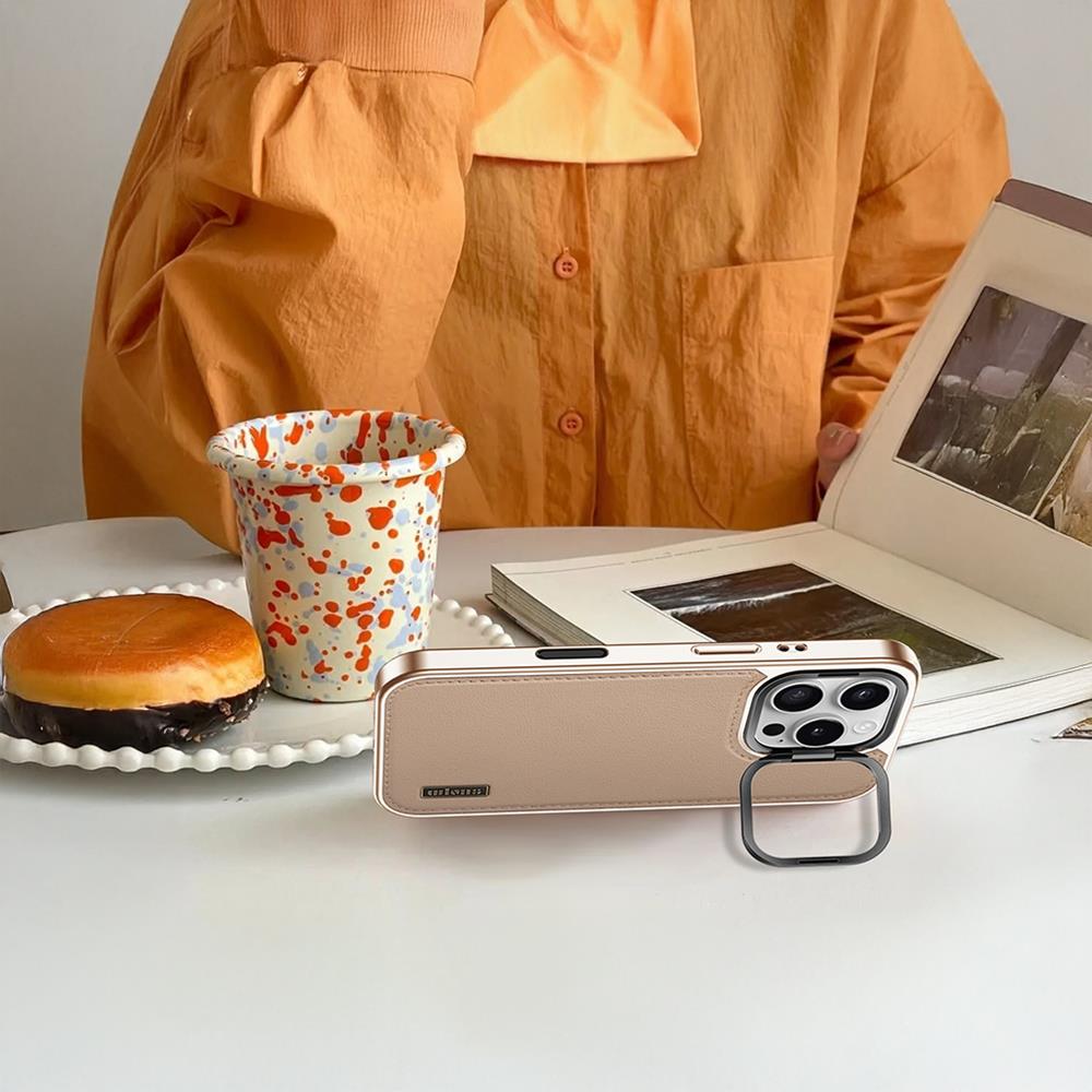 Apple iPhone 16 Pro Max Kılıf M-Safe Şarj Özellikli Mıknatıslı Zore Duble Kapak