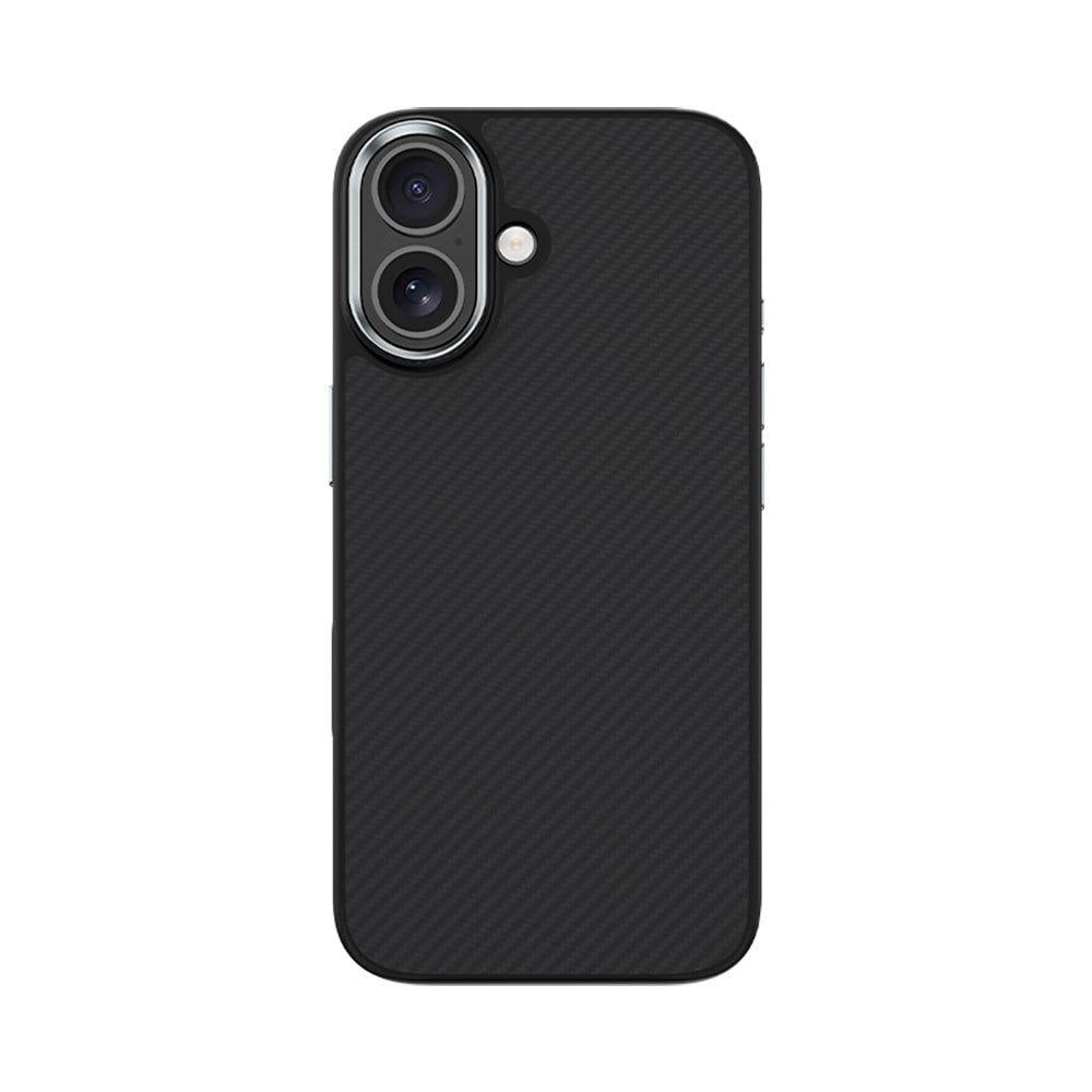 Apple iPhone 17 Kılıf Karbon Fiber M-safe Şarj Özellikli Benks Hybrid ArmorPro 600D Kevlar Kapak