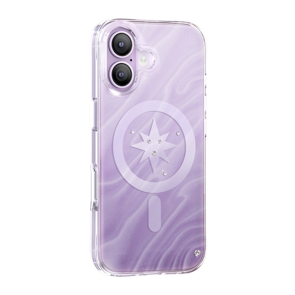 Apple iPhone 17 Kılıf M-Safe Şarj Özellikli Zore Paris Rovix Sert PC Kapak