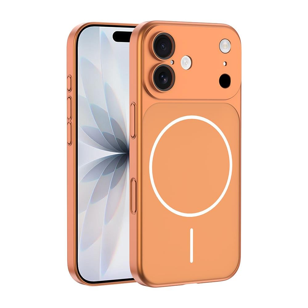 Apple iPhone 17 Kılıf Zore M-Safe Şarj Özellikli Kamera Korumalı Spark Kapak