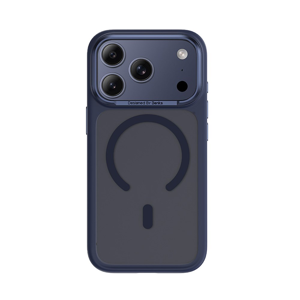 Apple iPhone 17 Pro Kılıf M-Safe Şarj Özellikli Benks Mist C-Magnet Kapak