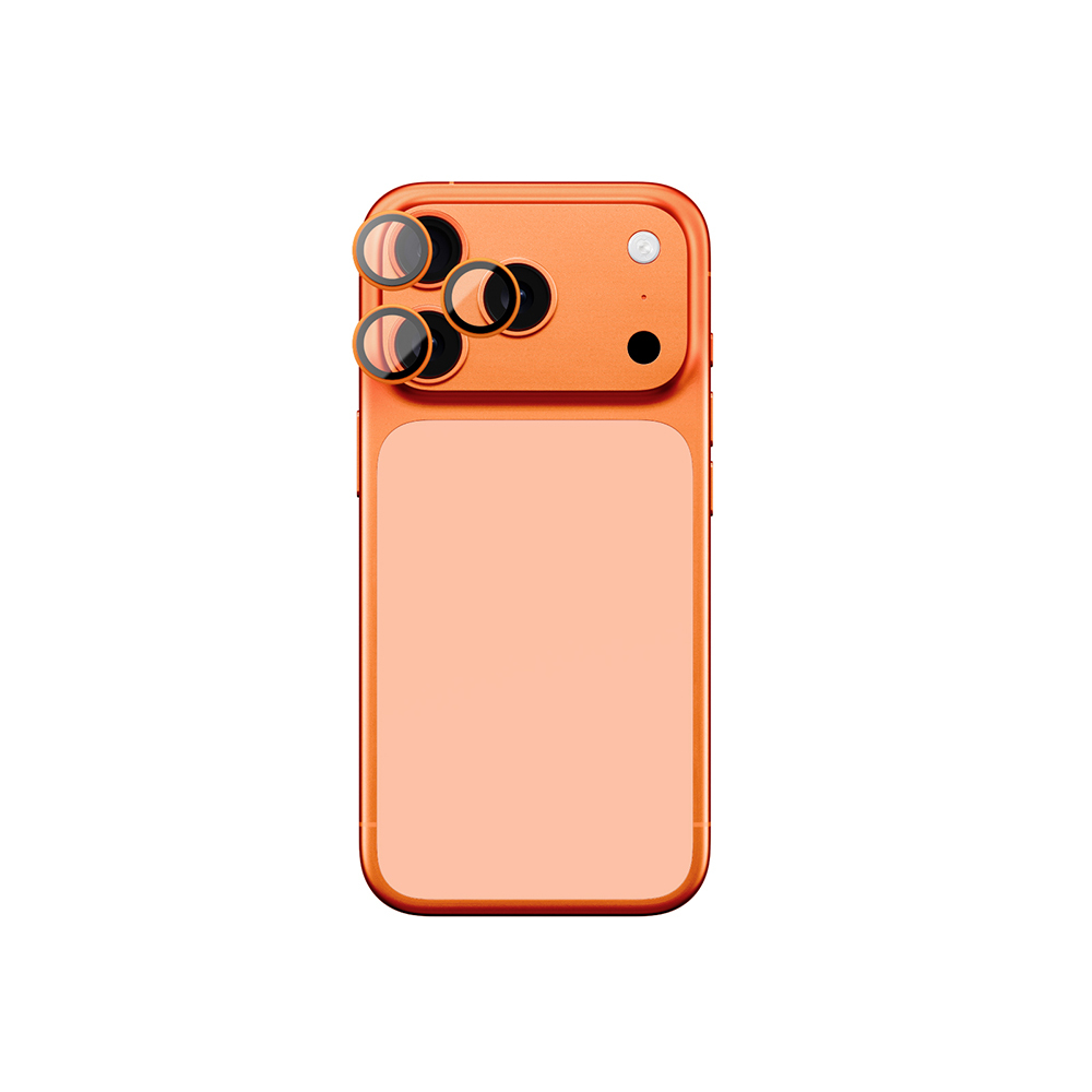 Apple iPhone 17 Pro Max Amazingthing Titan Safir Kamera Lens Koruyucu + Kolay Uygulama Aparatlı