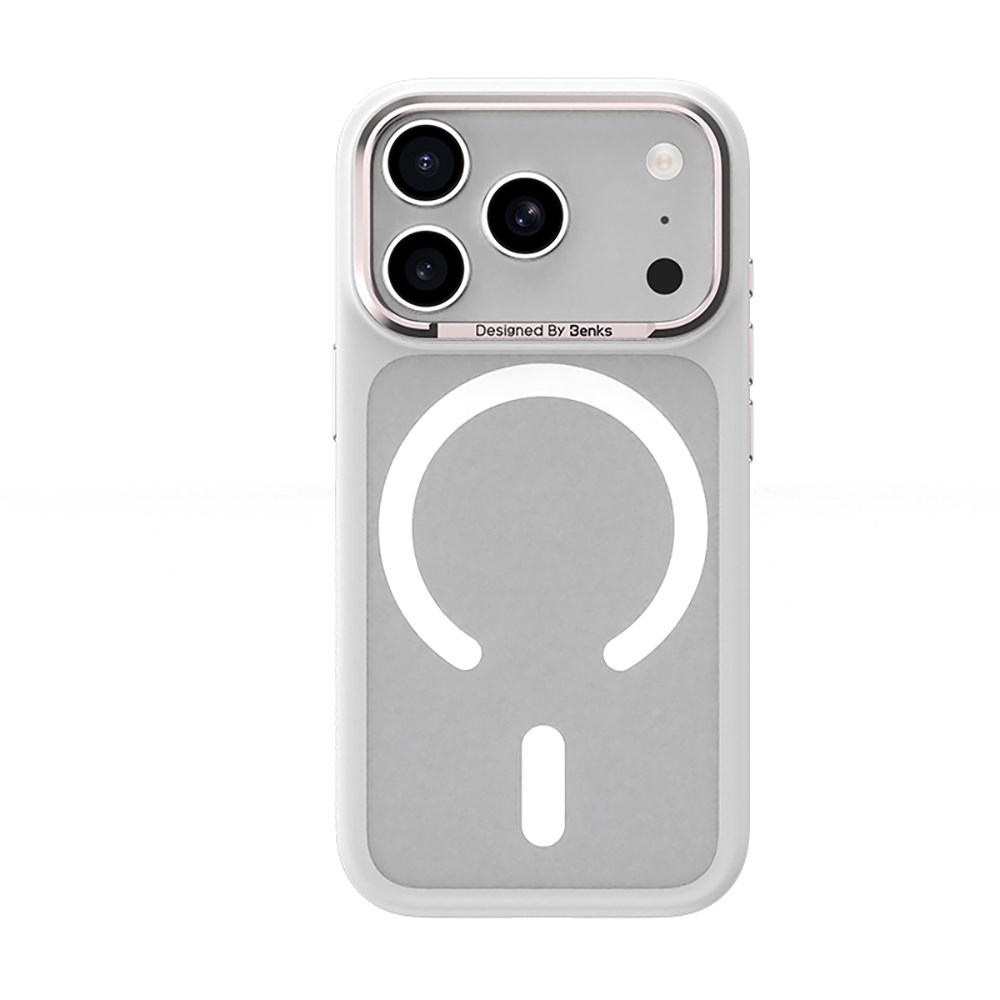 Apple iPhone 17 Pro Max Kılıf M-Safe Şarj Özellikli Benks Mist C-Magnet Kapak