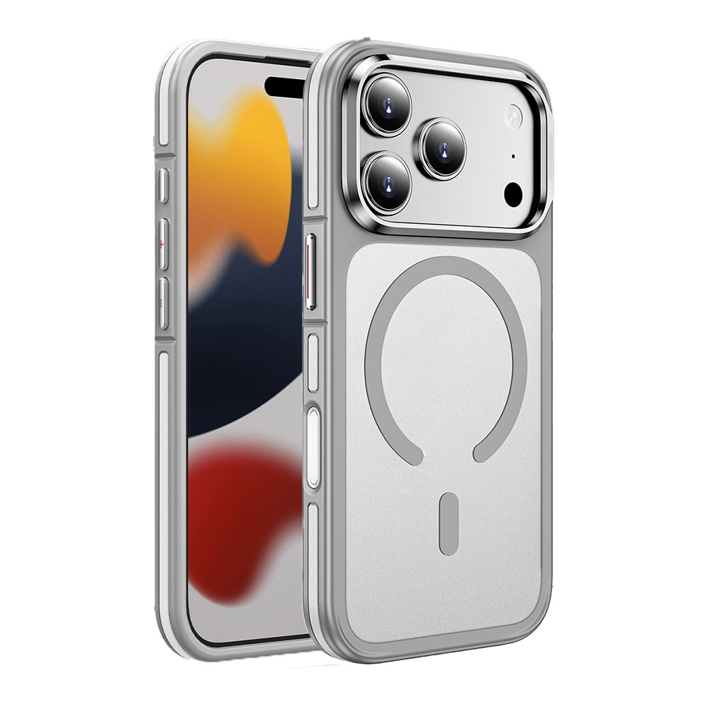 Apple iPhone 17 Pro Max Kılıf M-safe Şarj Özellikli Mat Görünümlü Wlons Vevo Kapak