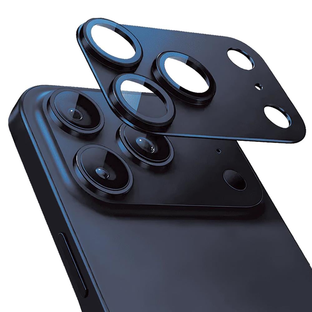 Apple iPhone 17 Pro Mohseven Alüminyum Kaplamalı Safir Anti Reflective Kamera Lens Koruyucu