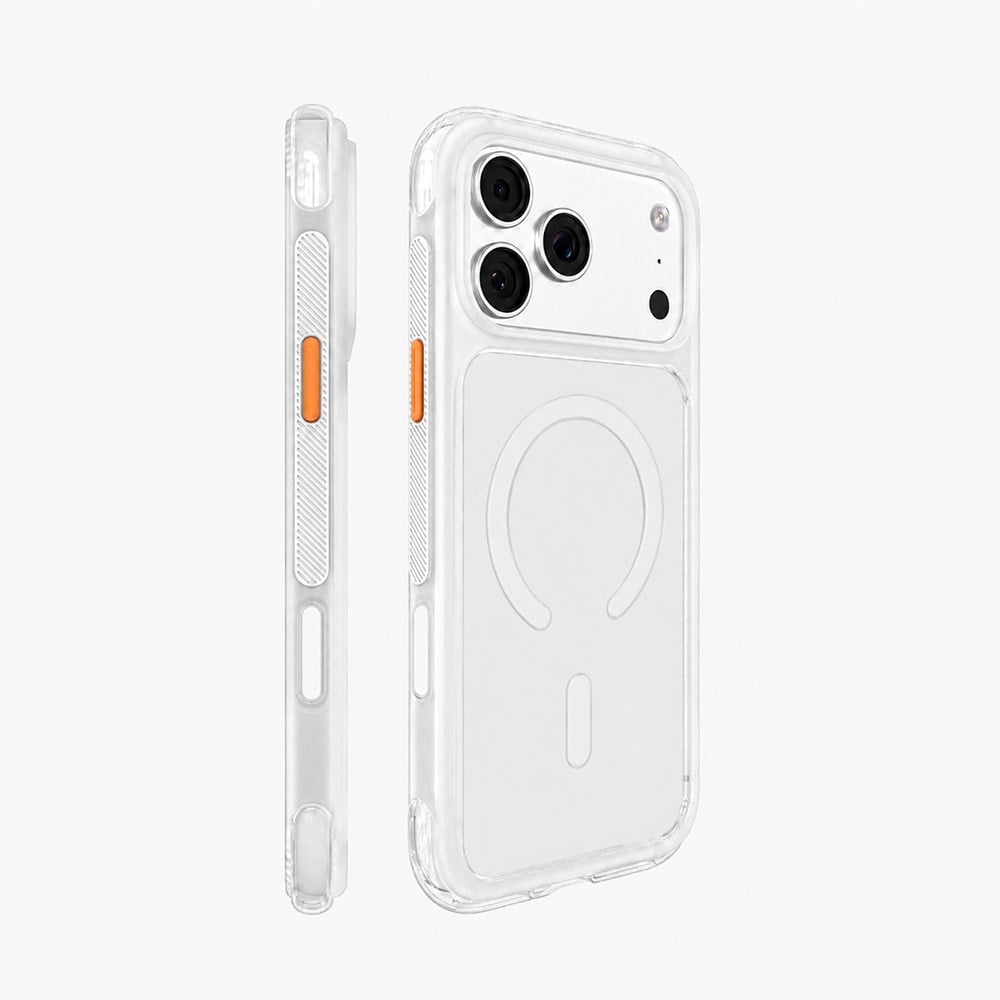 Apple iPhone 18 Pro Kılıf M-safe Şarj Özellikli Airbag Tasarımlı Mutural Air Shield Serisi Kapak