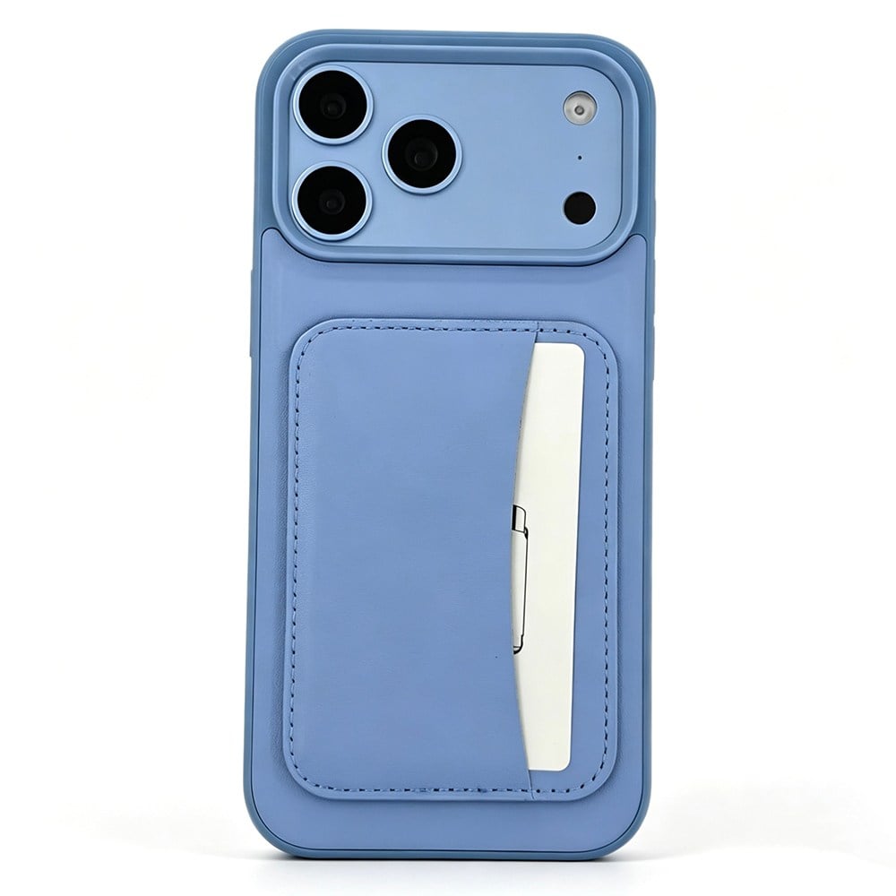 Apple iPhone 18 Pro Max Kılıf Kartlıklı Zore X-Kart Silikon Kapak